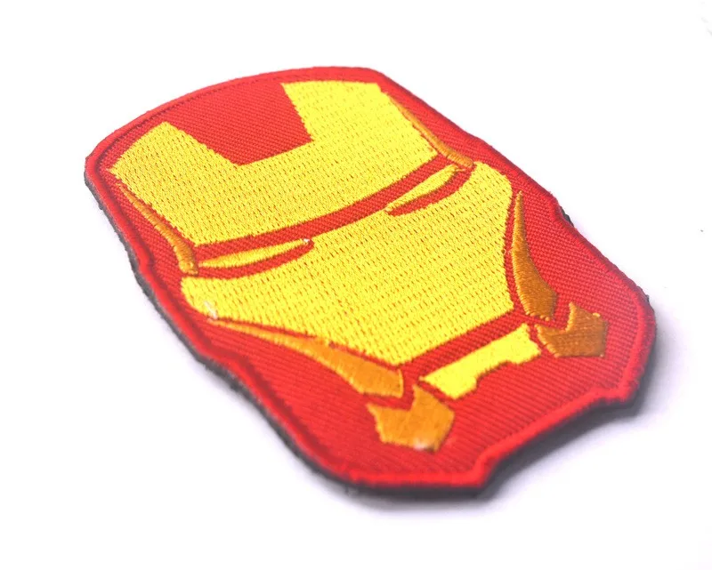 Ironman Человек-паук Бэтмен Супермен патч тактические заплатки ткань Боевая повязка крюк петли флэш зеленый фонарь значок