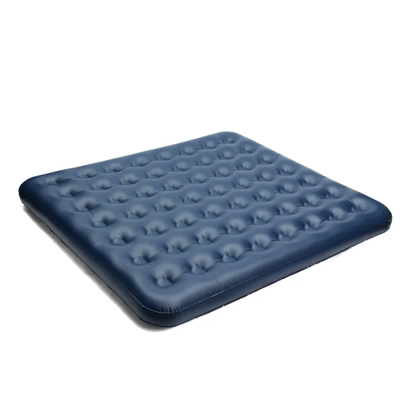 

Best Deal Air Mattress Inflatable Downy Sleeping Bed Camping Durable Flocked PVC Camping Mat For Outdoor Sports