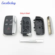 Cocolockey 5 кнопки смарт дистанционные брелки для ключей в виде ракушки брелок для Ленд Ровер Range Rover Sport(Land Rover Range Rover Sport Evogue LR4 запасной ключ с лезвием Uncut