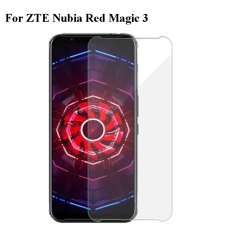 

2PCS For Nubia Red Magic 3 NX629J Magic3 phone Glass Tempered film RedMagic 3 Protective Film Screen Protector Glass Protection