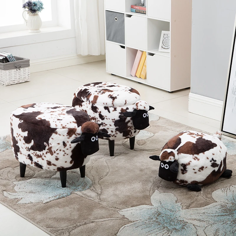 Children Wooden Animal Stool 3