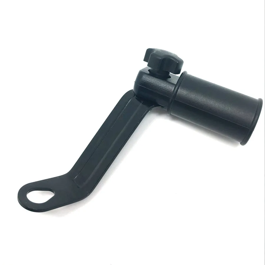 

Motorcycle Rearview Mirror Base Bracket Screw Mount Holder Handlebar Clamp Rods with Adjustable Head for Gopro Smartphone