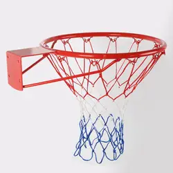 Баскетбол обруч обода два цвета высокое качество металлический баскетбольный обода для обучение, игры оптовая продажа школьной компании
