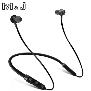 

M&J F02 Neckband Bluetooth Earphone Wireless headphone For Xiaomi iPhone earbuds stereo auriculares fone de ouvido with MIC