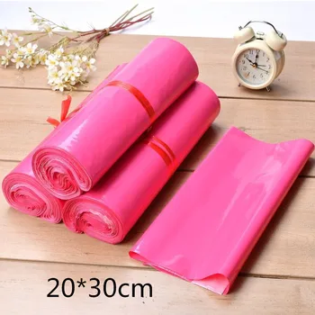 

Pink Plastic Post Mail Bags 20*30cm Plastic Postal Mailing Bags Mailing Envelope Postage Bags By Mail Mailer