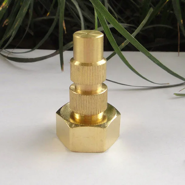 10PCS/LOT DN15 1/2 In. Adjustable Brass Female Thread Spray Nozzle