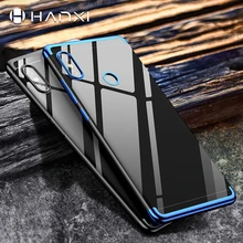 Hanxi Clear Soft Case For xiaomi mix mix2 Plating Not Fade Phone Cover For xiaomi mix 2s Ultra Thin Protector Case Back Shell(China)