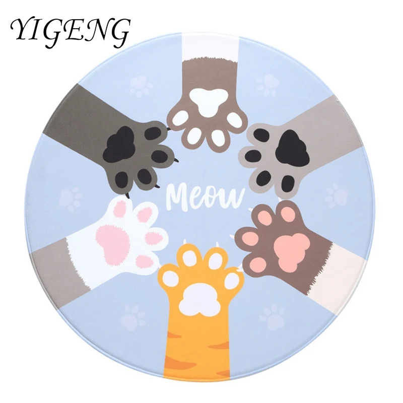 Round Kitchen Carpet for Living Room Non-slip Children Bedroom Carpet Area Rug Computer Chair Floor Mat Carpet for Kids Room Round Kitchen Carpet for Living Room Non-slip Children Bedroom Carpet Area Rug Computer Chair Floor Mat Carpet for Kids Room