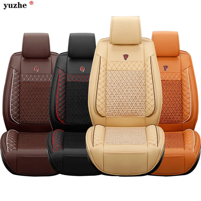 Universal leather car seat cover For Land Rover Discovery 3/4