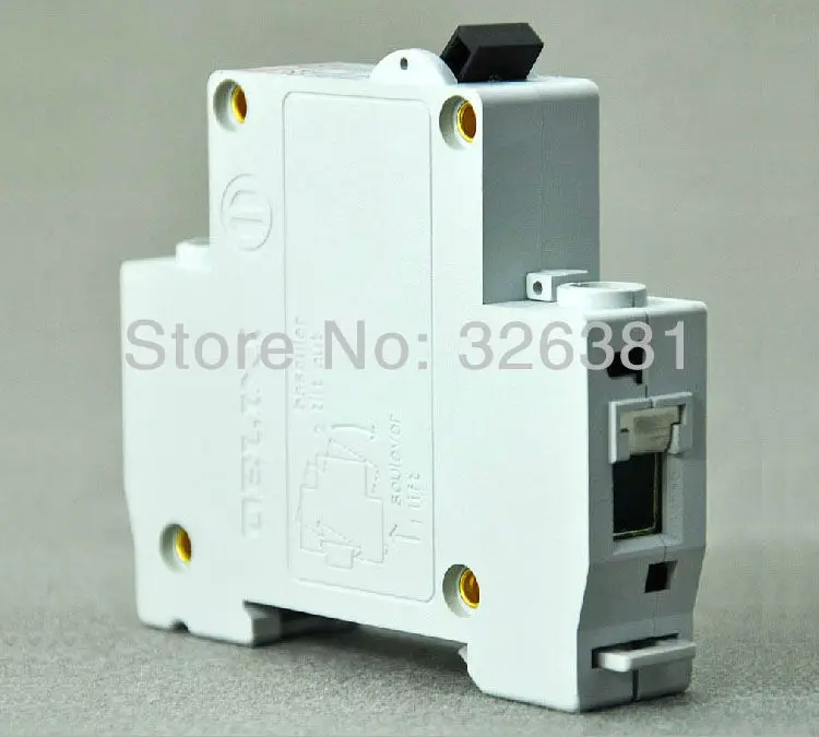 DZ47 63 C10 1P 10A 220V Домашний Мини автоматический воздушный выключатель Сделано в Китае