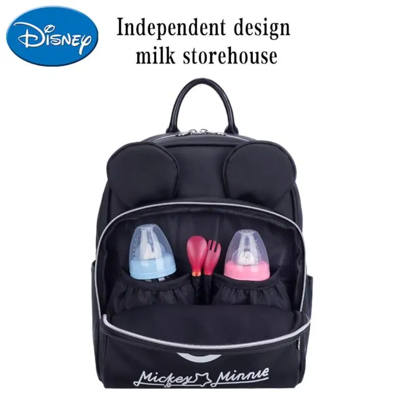 Disney многофункциональный мумия рюкзак Микки Маус Пеленки сумки женские рюкзаки большой емкости путешествия младенческой подгузник мешок