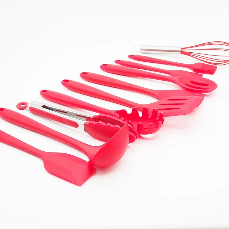 10Pcs Kitchen Cooking Tool Silicone Pastry Cooking Baking Scraper Sets Pastry Healthy Oil Utensil Basting Brush Spatulas 10Pcs Kitchen Cooking Tool Silicone Pastry Cooking Baking Scraper Sets Pastry Healthy Oil Utensil Basting Brush Spatulas