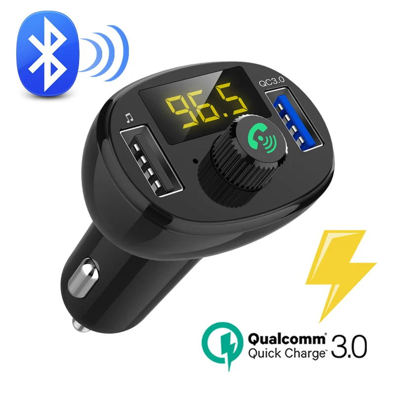 

Car MP3 Player FM Bluetooth Transmitter Modulator Car Charger Dual USB Mp3 Car Transmitter FM AUX Modulator Audio Player