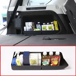 Черный ABS Пластик багажник автомобиля коробка для хранения лоток для Land Rover Discovery 5 LR5 2017 2018 автомобильные аксессуары
