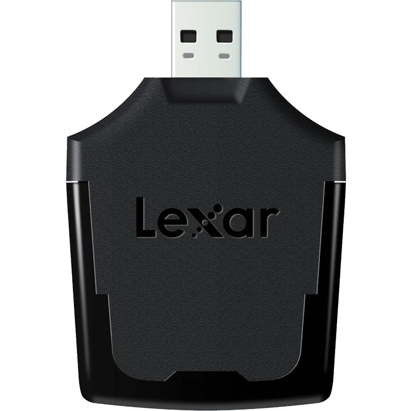 Lexar Профессиональный USB 3,0 высокоскоростной SD SDHC SDXC кард-ридер внешний кард-ридер