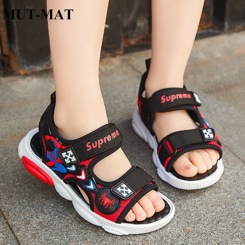 

Boy Sandals 2019 Summer New Children's Big Child Bear Beach Shoes Non-slip Soft Bottom sandals