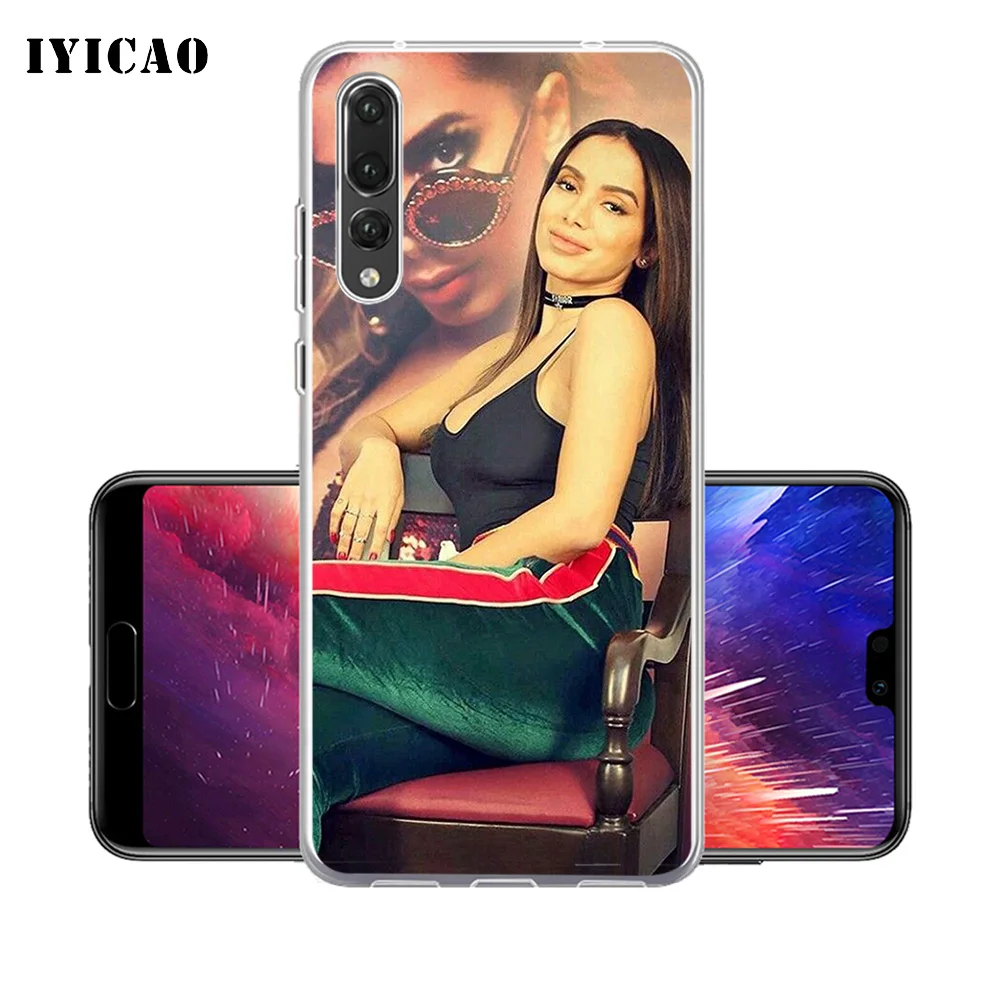 IYICAO Singer Anitta Мягкий силиконовый чехол для телефона Huawei P30 P20 Pro P10 P9 P8 Lite P Smart из