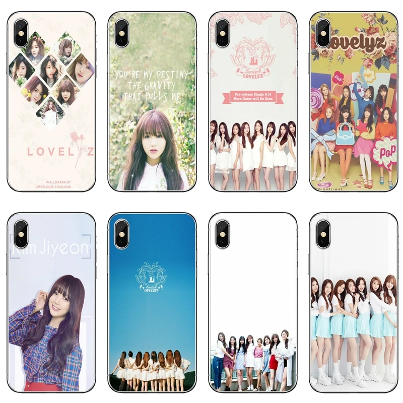 

Accessories phone cover case For Huawei Honor 4C 5A 5X 5C 6 Play 6X 6A 6C pro 7X 8 9 Lite V8 V10 Lovelyz kpop Korean group girl