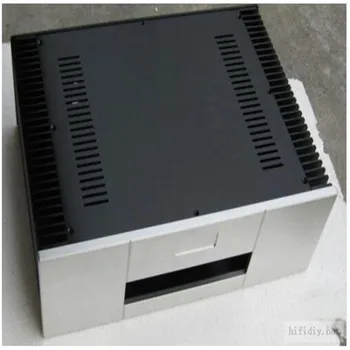 

Gaowen Front panel All aluminum amplifier chassis / Class A amplifier case / AMP Enclosure / case / DIY box ( 430*150*313mm)