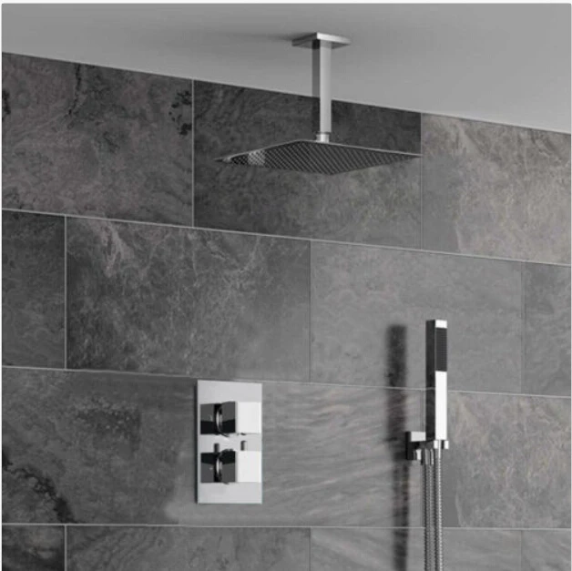 

Free shipping Soild Brass Conceal Wall Mounted Mixer Valve Faucet Tap Bathroom Hand Shower Set 003