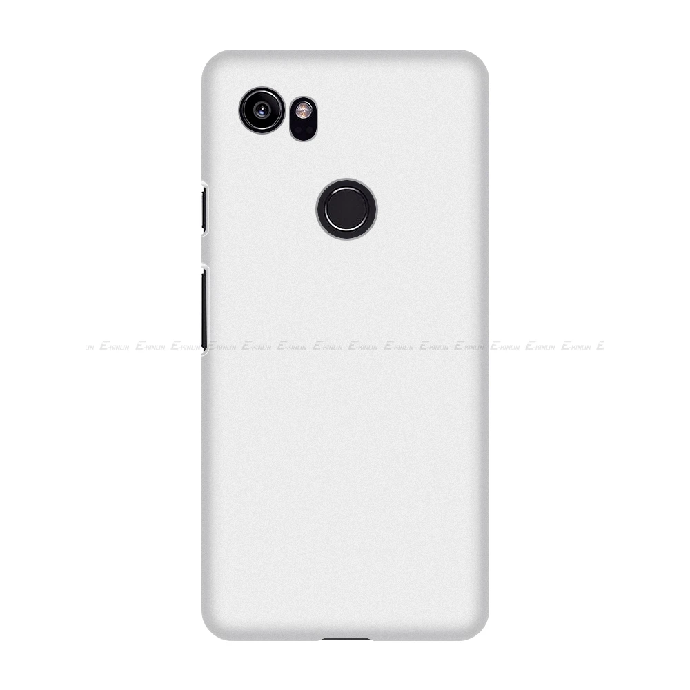 Ультратонкий чехол для телефона Google Pixel 4 3a 3 2 XL 4XL 3aXL 3XL 2XL матовая Жесткая Пластиковая Задняя крышка из поликарбоната - Цвет: Белый