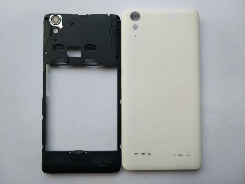 

New Middle Frame Battery Door Back Cover Housing Case For Lenovo K3 A6010 With Speaker+Camera Lens+Power Volume Buttons