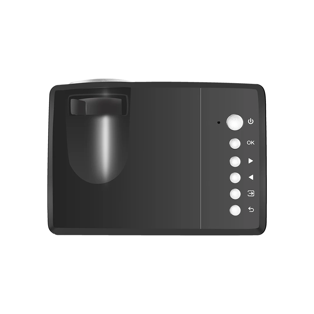 LED projector 500: 1 4: 3/16: 9 manual focus mini projector D-TV AV 1000LM home cinema office school theater video projector LED projector 500: 1 4: 3/16: 9 manual focus mini projector D-TV AV 1000LM home cinema office school theater video projector