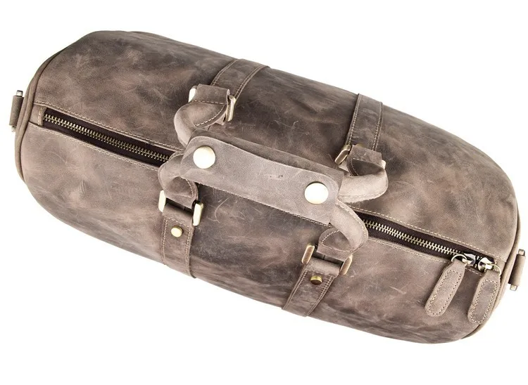 Heißer Grey Stil Leder Neuen Jmd Reisetasche Echtes Der Unisex Vintage Duffle 7077j Laptoptasche Mode Ausgezeichnete Aktentasche Verkauf Tasche Grau tUwq4