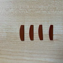 100 компл./лот(4 шт./компл.) Вентилятор лезвие лист бит крылья вентилятора для двигателя 7032 воздушный шлифовальный станок 6 мм 3 мм пневматическая шлифовальная машина