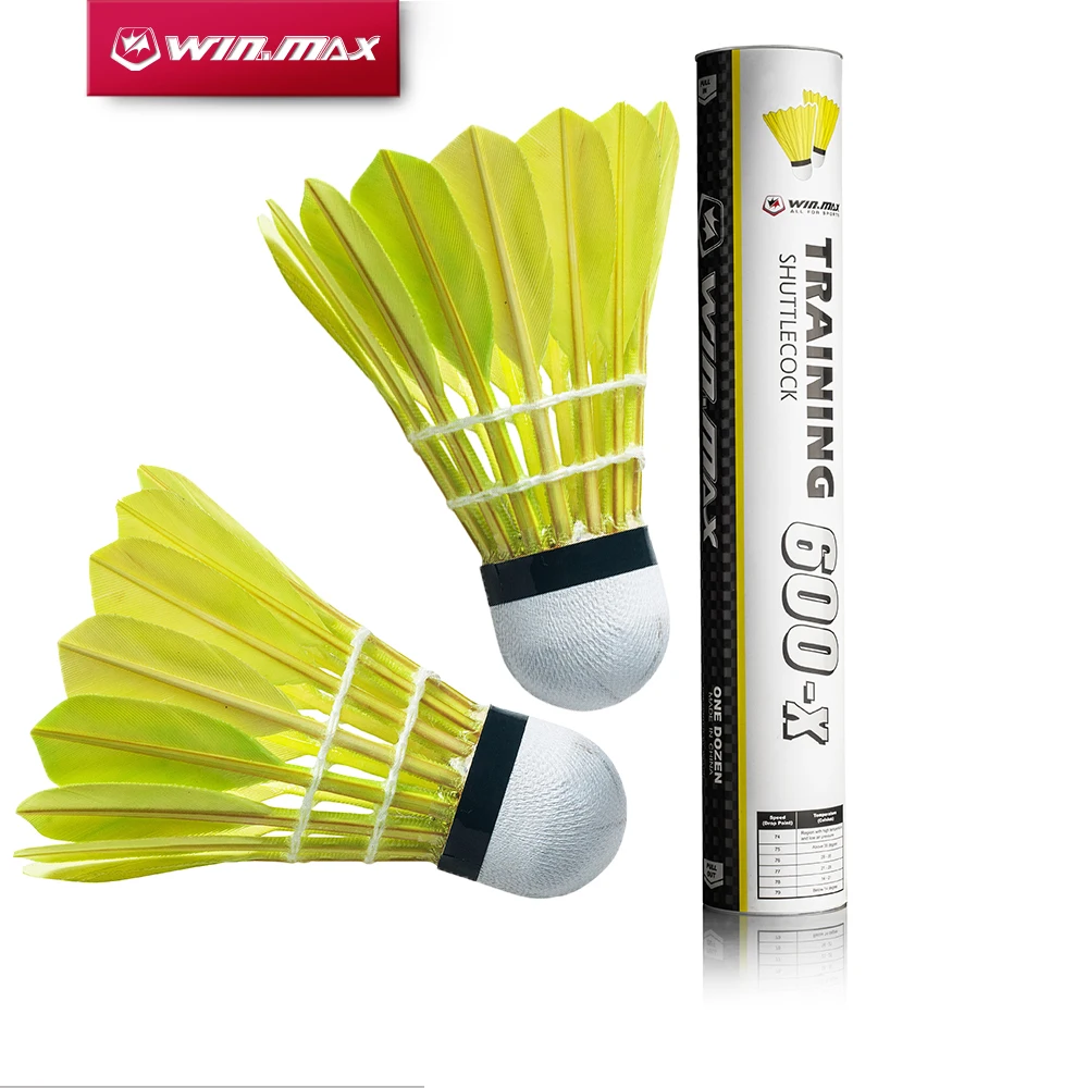 Advanced Badminton Goose Feather Shuttlecock Birdies Flying Stably