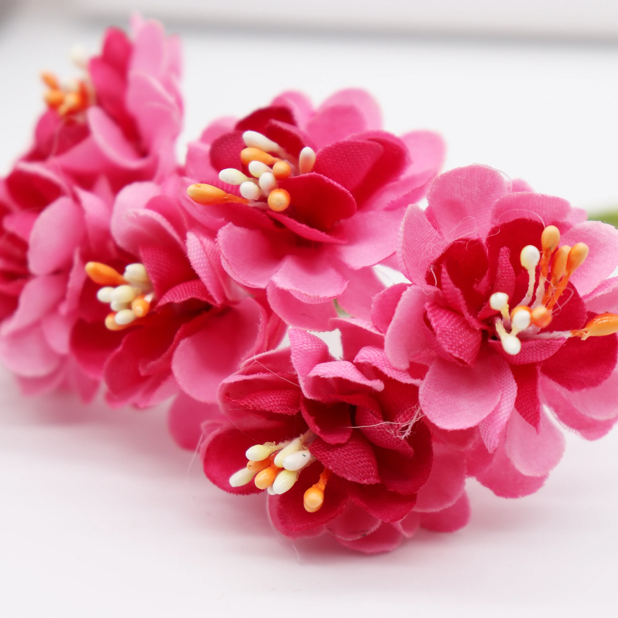 Бархатка 6 шт./набор 3,5 см мини Букет маргариток искусственный цветок Свадебные украшения для самодельного изготовления украшения дома аксессуары