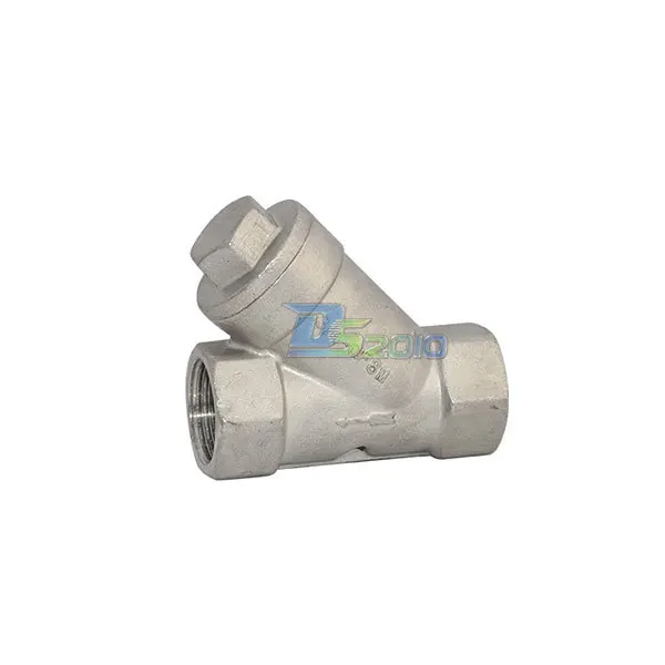 

MEGAIRON BSPT 3/4" DN20 CF8M WYE Filter Valve Stainless Steel SS316 Valve with 1.00mm Strainer Mesh 800WOG