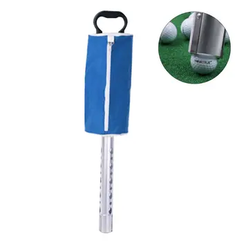 

Golf Ball Picker Nylon Alluminum Alloy Shag Bag Putter Holder Storage Retriever Portable Ball Catcher Collector Golf Accessories