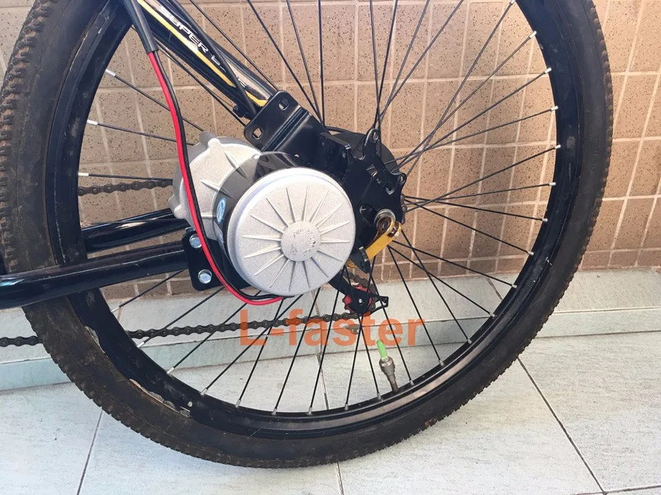 Cheap 24V250W Electric Bike Left Side Drive Motor Kit Mountain Bicycle Conversion Kit Customized Electric Motor Kit For suspended bike 22