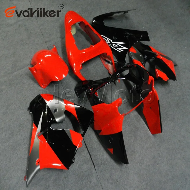 Капот мотоцикла на заказ для ZX-9R 2002-2003 02 03 ABS мотоцикл обтекатель пластиковый комплект синий - Цвет: E