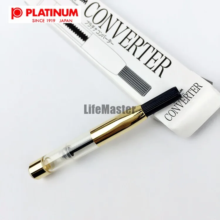 LifeMaster 2 шт./лот, японский Платиновый чернильный конвертер для перьевой ручки(подходит для платинового преппи), аксессуары для письма