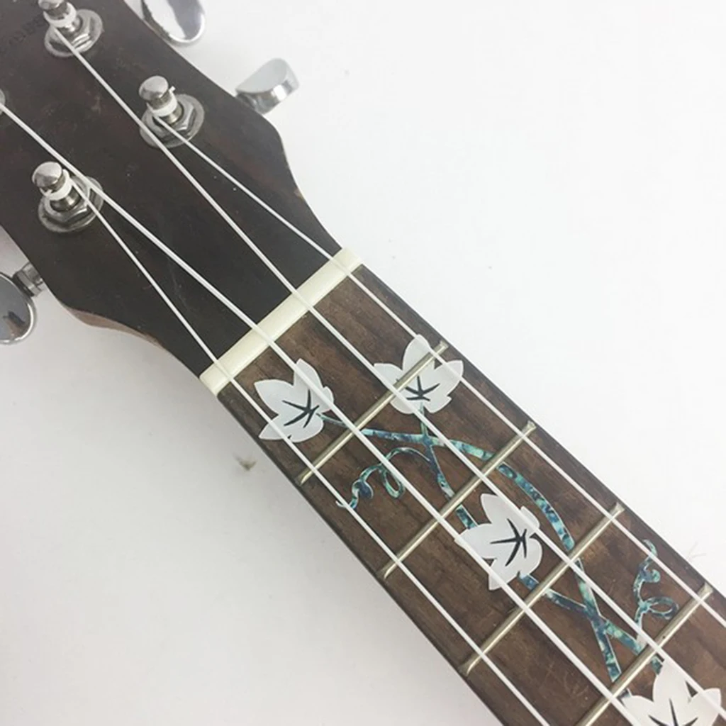 Ukulele Fretboard Note Decal Fingerboard Sticker Frets Map Label Decals  Stickers for Beginner -The Rattan Flower
