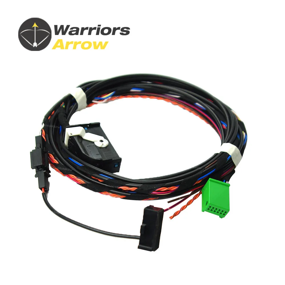 1K8035730D For VW RNS510 9W2 9W7 9ZZ Car Radio Bluetooth Module Wireless  Microphone Wire Harness Cable Adapter-in Cables, Adapters & Sockets from ...