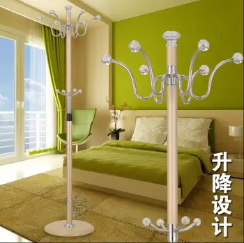 

Metal clothes hat lifting frame bedroom simple modern hanging bag rack