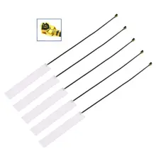 5 шт. 2,4 ГГц IPX IPXE разъем PCB Встроенная антенна 4dBi с высоким коэффициентом усиления wifi Внутренняя антенна наклейка 10 см Внутренняя антенна