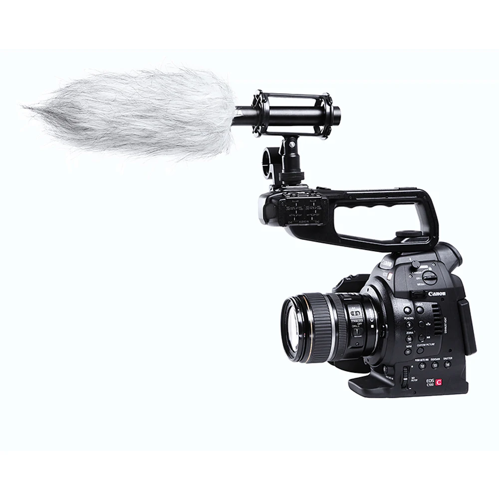 BOYA BY PVM1000 BY-PVM1000 конденсаторный дробовик видео/интервью микрофон для Canon Nikon sony DSLR камера с бесплатным лобовым стеклом