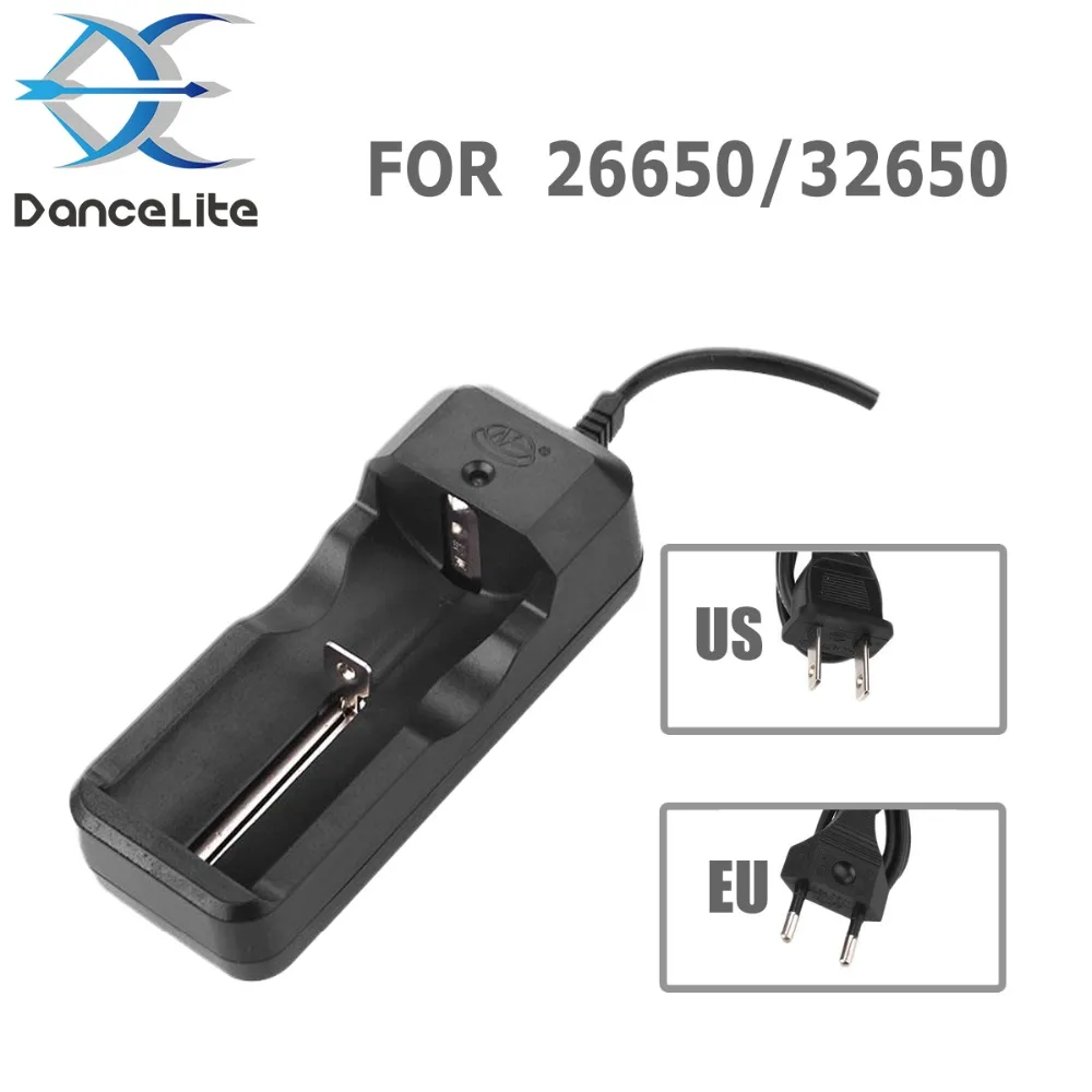 

1PC DanceLite HG-105LIX Single Slot Li-ion Battery Charger for 26650 / 32650 (US/EU PLUG)