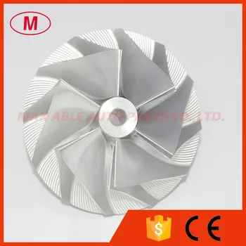 

T04E 443844-0003 51.70/74.99mm 6+6 blades turbocharger billet/milling/aluminum 2024 compressor wheel for 452049-0001