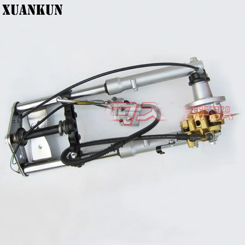 XUANKUN Monkeybike Маленькая обезьяна автомобиль модифицированные передние дисковые тормоза амортизируют направление сборки