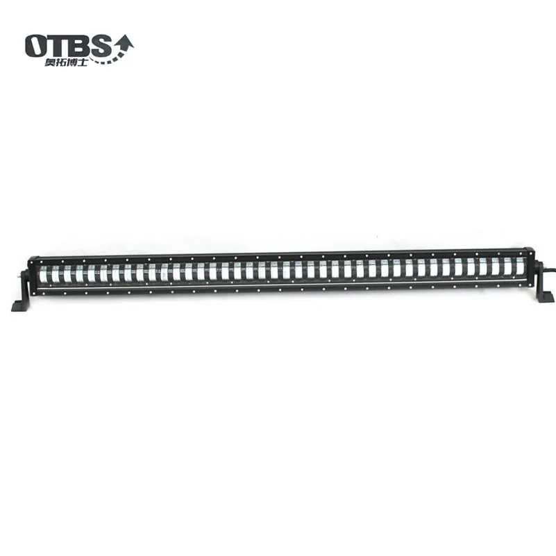 OTBS Wrangler Однорядный светодиодный световой бар 42 дюйма 320 Вт светодиодный противотуманный фонарь внедорожный Светодиодный прожектор супер тонкий двойной луч Автомобильная световая балка