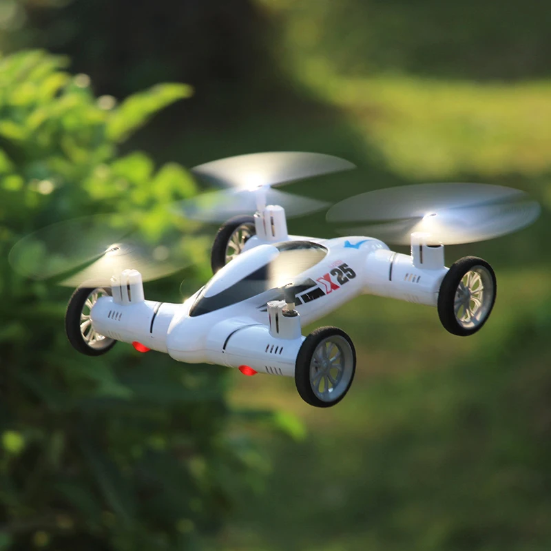 Buy Cheap X25 Drone Camara 2.4G 8CH 3D Droll Model 2MP HD Drone Camera RC Plane Light RC Aerial Quadrocopter for Kids Toy