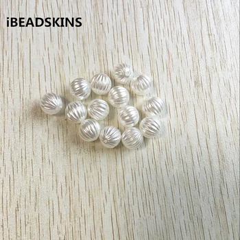 

12mm 500pcs/lot white color Acrylic Imitation pearl pumpkin shape Beads for Jewelry DIY #4392 (Design as shown)