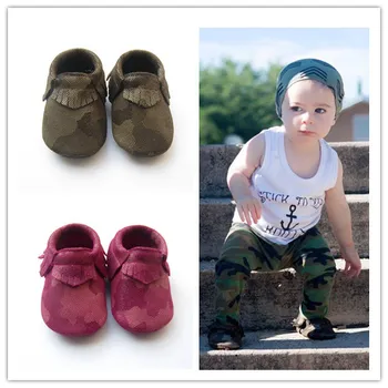 

Fedex UPS Free baby soft sole gold dot shoes zig zag black white design Leather baby leopard moccasins 49styles