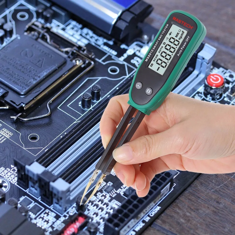 

2017Hot MASTECH MS8910 Digital Multimeter 3000 counts Smart SMD RC Resistance Capacitance Diode Precision Meter Tester Auto Scan