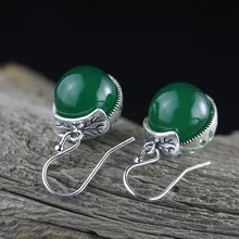 Павлин натуральный перламутровый сережки из стерлингового серебра 925 пробы, инкрустированные гипоаллергенные серьги 12 мм